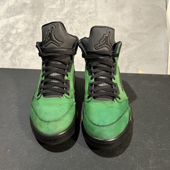 Jordan 5 Retro Oregon 2020 Mens 9 Green CK6631-307 Athletic Basketball Sneakers main image 9